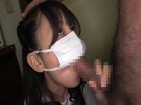 マスク女子の卑猥なフェラチオ素人娘4　11人　サンプル画像09